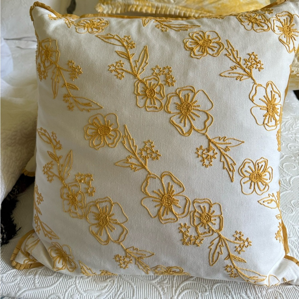 (Listing for Stefanie)Preowned decorative pillow in good shape